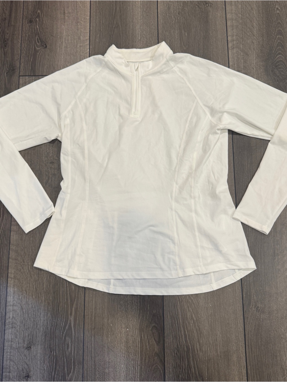 Coolibar White Sun shirt with UV Protection Sz L